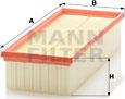 Mann-Filter C 35 154 - Въздушен филтър vvparts.bg