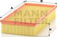 Mann-Filter C 35 156 - Въздушен филтър vvparts.bg