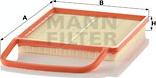 Mann-Filter C 3575 - Въздушен филтър vvparts.bg