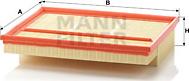 Mann-Filter C 30 195/2 - Въздушен филтър vvparts.bg