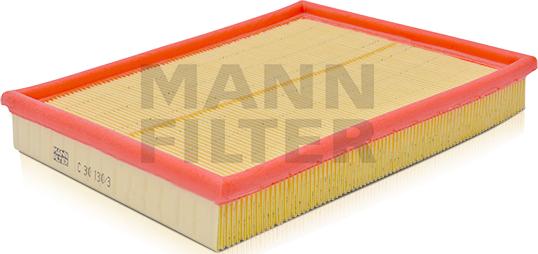 Mann-Filter C 30 130/3 - Въздушен филтър vvparts.bg