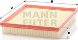 Mann-Filter C 30 130 - Въздушен филтър vvparts.bg