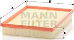 Mann-Filter C 30 125/1 - Въздушен филтър vvparts.bg