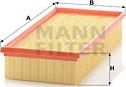 Mann-Filter C 31 122 - Въздушен филтър vvparts.bg