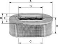 Mann-Filter C3842 - Въздушен филтър vvparts.bg