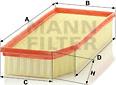 Mann-Filter C 38 145 - Въздушен филтър vvparts.bg