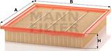 Mann-Filter C 33 220 - Въздушен филтър vvparts.bg