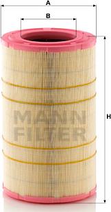 Mann-Filter C 32 1700/2 - Въздушен филтър vvparts.bg