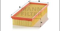 Mann-Filter C 37 148 - Въздушен филтър vvparts.bg