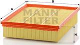Mann-Filter C 29 198/1 - Въздушен филтър vvparts.bg
