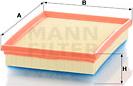 Mann-Filter C 24 036 - Въздушен филтър vvparts.bg