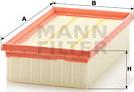 Mann-Filter C 2485/2 - Въздушен филтър vvparts.bg