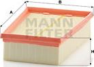 Mann-Filter C 2433/2 - Въздушен филтър vvparts.bg