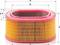 Mann-Filter C 2596 - Въздушен филтър vvparts.bg