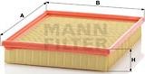 Mann-Filter C 2598 - Въздушен филтър vvparts.bg