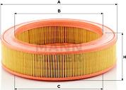 Mann-Filter C 2555/2 - Въздушен филтър vvparts.bg