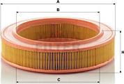 Mann-Filter C 2552/1 - Въздушен филтър vvparts.bg