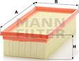 Mann-Filter C 2561 - Въздушен филтър vvparts.bg