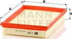 Mann-Filter C 2562 - Въздушен филтър vvparts.bg