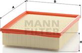 Mann-Filter C 26 168/1 - Въздушен филтър vvparts.bg