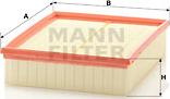 Mann-Filter C 26 168 - Въздушен филтър vvparts.bg