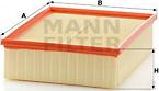 Mann-Filter C 26 206/1 - Въздушен филтър vvparts.bg