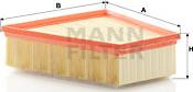 Mann-Filter C 2295/4 - Въздушен филтър vvparts.bg