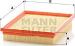 Mann-Filter C 2256 - Въздушен филтър vvparts.bg