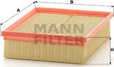 Mann-Filter C 22 120 - Въздушен филтър vvparts.bg