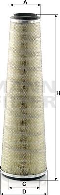 Mann-Filter C 22 835 - Въздушен филтър vvparts.bg