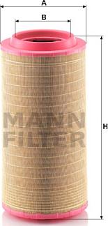 Mann-Filter C 27 1340 - Въздушен филтър vvparts.bg