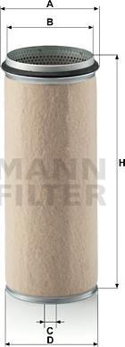 Mann-Filter CF 1610 - Филтър за вторичен въздух vvparts.bg