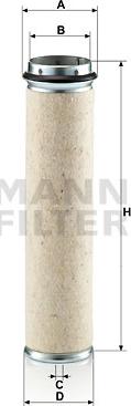 Mann-Filter CF 800 - Филтър за вторичен въздух vvparts.bg