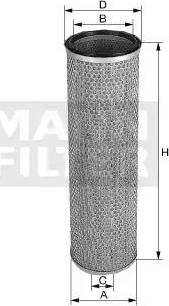 Mann-Filter CF 22 269 - Филтър за вторичен въздух vvparts.bg