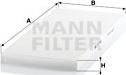 Mann-Filter CU 4594 - Филтър купе (поленов филтър) vvparts.bg