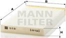 Mann-Filter CU 15 001 - Филтър купе (поленов филтър) vvparts.bg