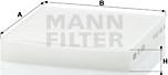 Mann-Filter CU 1835 - Филтър купе (поленов филтър) vvparts.bg
