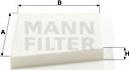 Mann-Filter CU 3461 - Филтър купе (поленов филтър) vvparts.bg