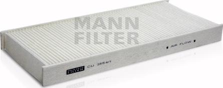 Mann-Filter CU 3554/1 - Филтър купе (поленов филтър) vvparts.bg
