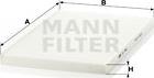 Mann-Filter CU 3562 - Филтър купе (поленов филтър) vvparts.bg