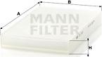 Mann-Filter CU 3192 - Филтър купе (поленов филтър) vvparts.bg