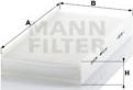 Mann-Filter CU 3847 - Филтър купе (поленов филтър) vvparts.bg