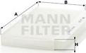 Mann-Filter CU 3337 - Филтър купе (поленов филтър) vvparts.bg