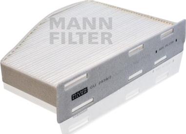 Mann-Filter CU 2939/2 - Филтър купе (поленов филтър) vvparts.bg