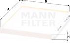 Mann-Filter CU 24 013 - Филтър купе (поленов филтър) vvparts.bg