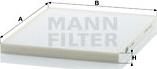 Mann-Filter CU 2434 - Филтър купе (поленов филтър) vvparts.bg