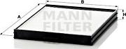 Mann-Filter CU 2628 - Филтър купе (поленов филтър) vvparts.bg