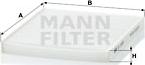 Mann-Filter CU 2026 - Филтър купе (поленов филтър) vvparts.bg
