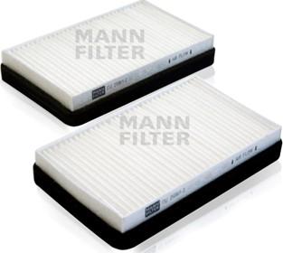 Mann-Filter CU 2106/1-2 - Филтър купе (поленов филтър) vvparts.bg