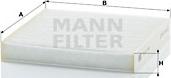 Mann-Filter CU 21 003 - Филтър купе (поленов филтър) vvparts.bg